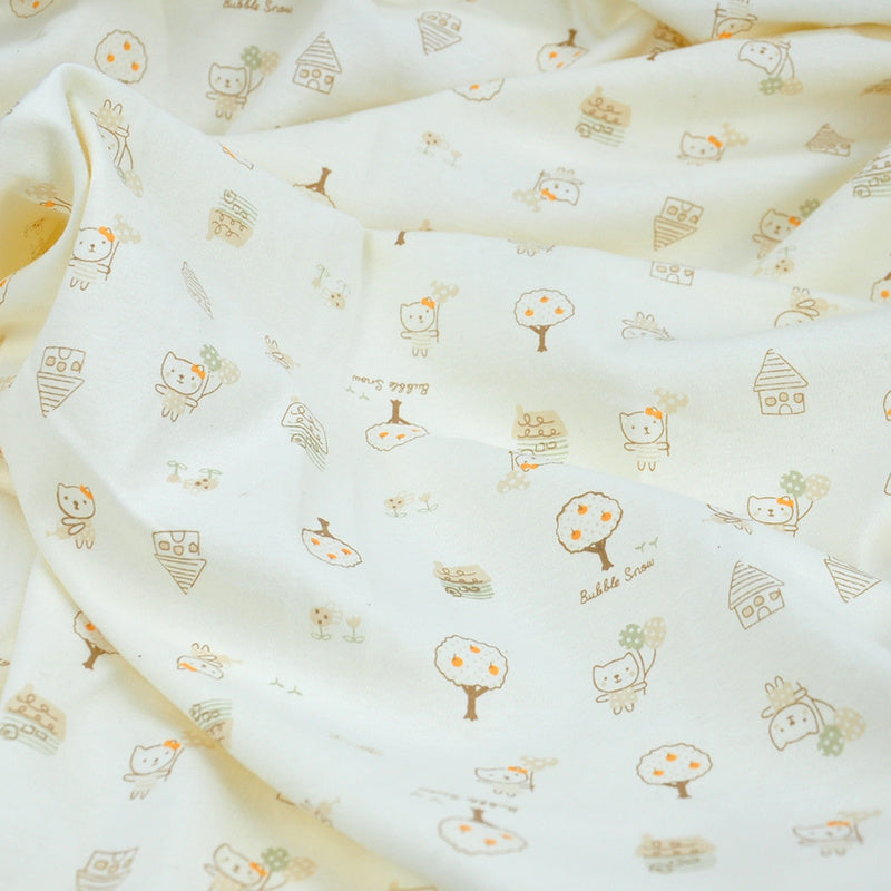 Combed cotton fabric for baby dresses