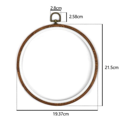 Embroidery Hoops Plastic Cross Stitch Frame