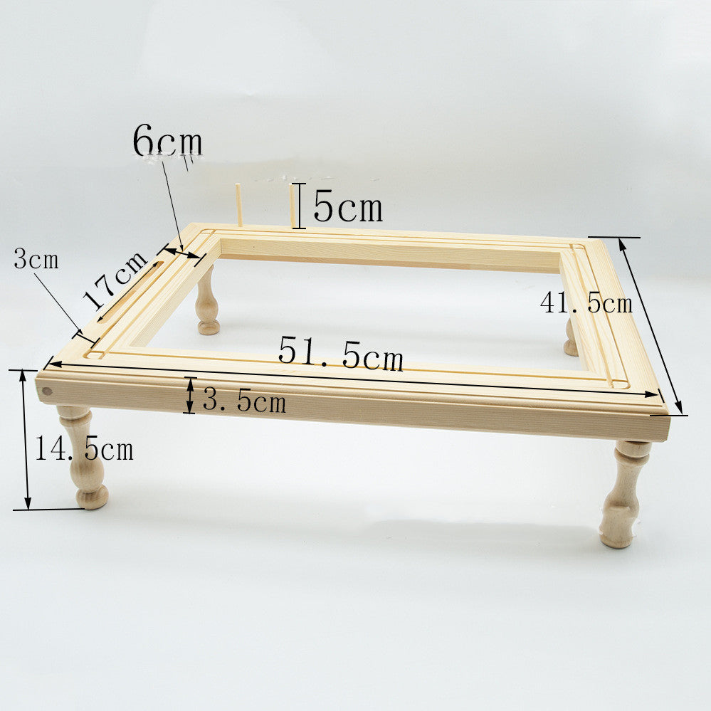 Solid Wood French Embroidery Stand