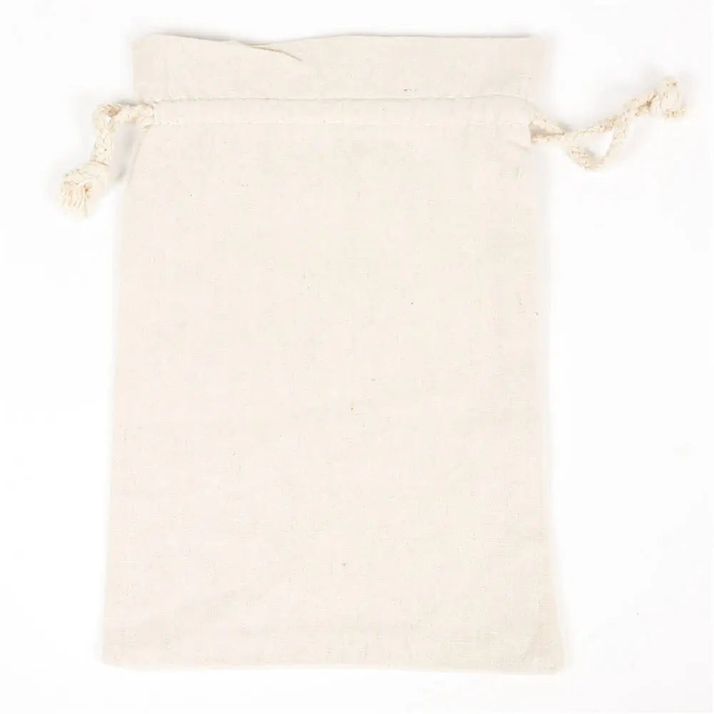 10pcs Cotton Linen Pouches - Storage Bag