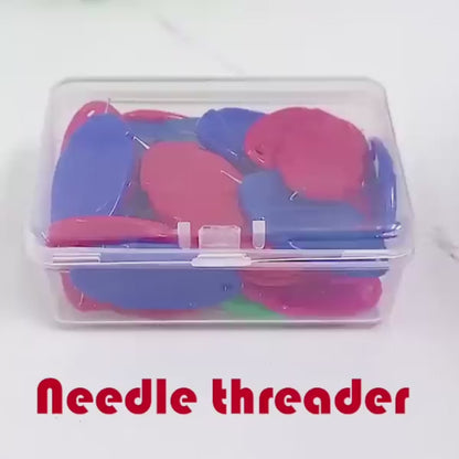 DIY Plastic Needle Threader For Sewing Machine